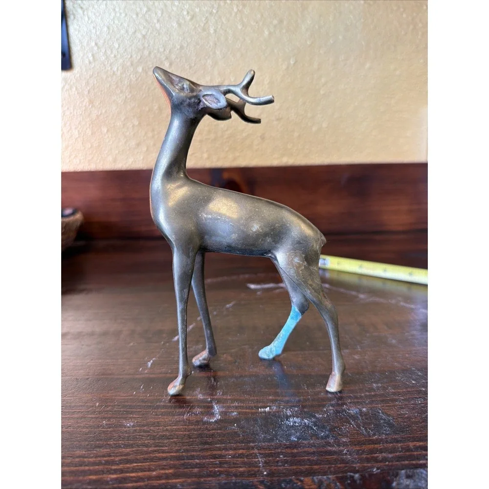 70's Vintage Small Brass 6.5